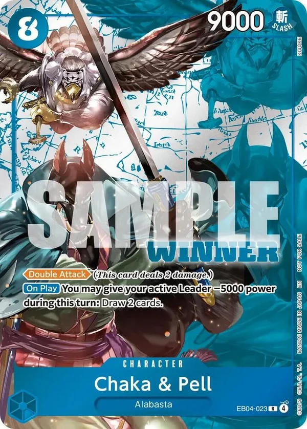 Chaka & Pell, One Piece Promotion Cards EB04-023
