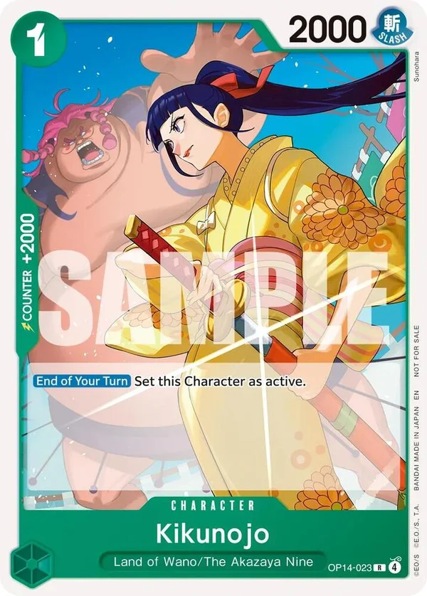 Kikunojo, One Piece Promotion Cards OP14-023