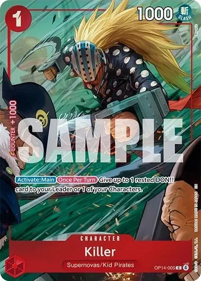 Killer, One Piece Promotion Cards OP14-005