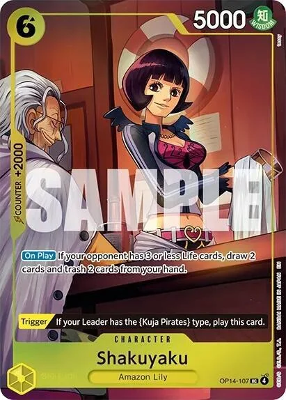 Shakuyaku, One Piece Promotion Cards OP14-107