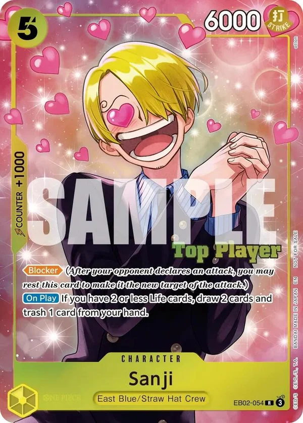 Sanji, One Piece Promotion Cards EB04-052