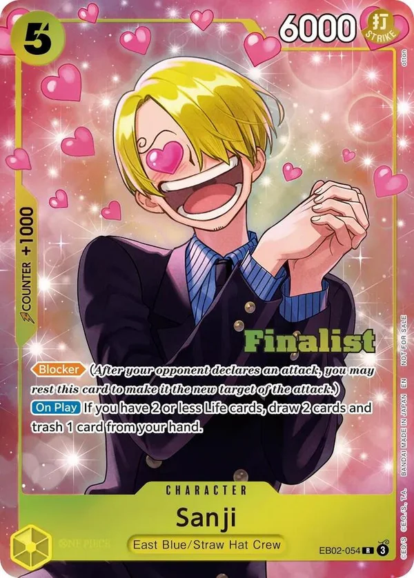 Sanji, One Piece Promotion Cards EB04-052