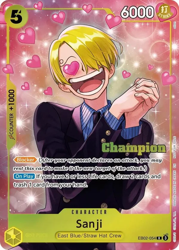 Sanji, One Piece Promotion Cards EB04-052