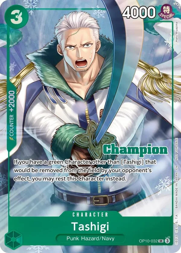 Tashigi, One Piece Promotion Cards OP10-032