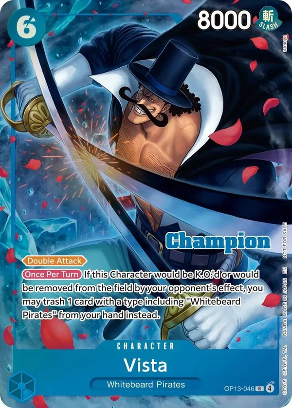 Vista, One Piece Promotion Cards OP13-046