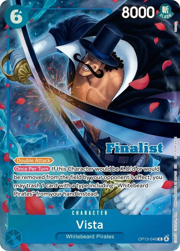 Vista, One Piece Promotion Cards OP13-046