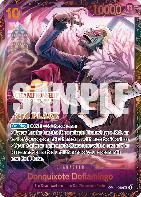 Donquixote Doflamingo, One Piece Promotion Cards OP14-069