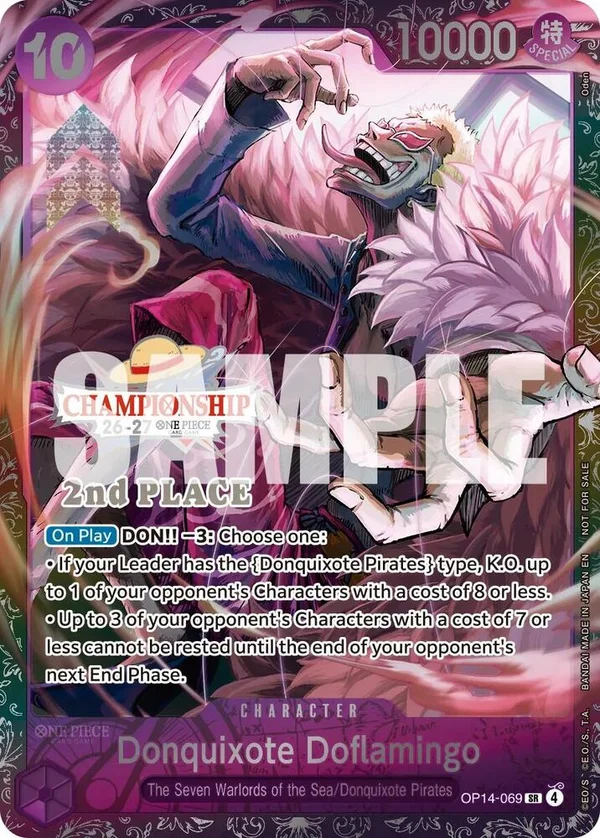 Donquixote Doflamingo, One Piece Promotion Cards OP14-069