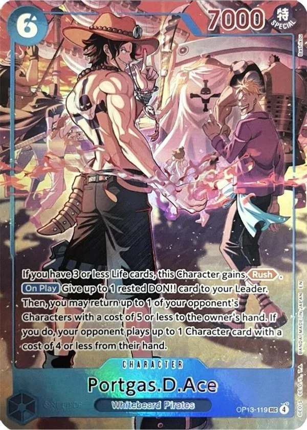 Portgas.D.Ace, One Piece Promotion Cards OP13-119