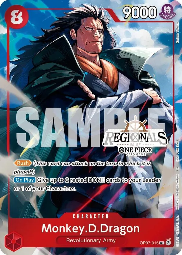 Monkey.D.Dragon, One Piece Promotion Cards OP07-015