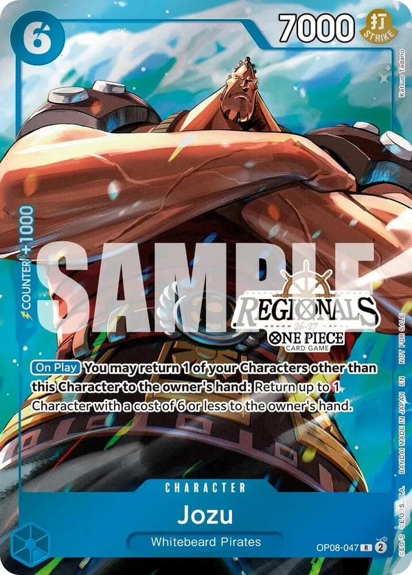 Jozu, One Piece Promotion Cards OP08-047