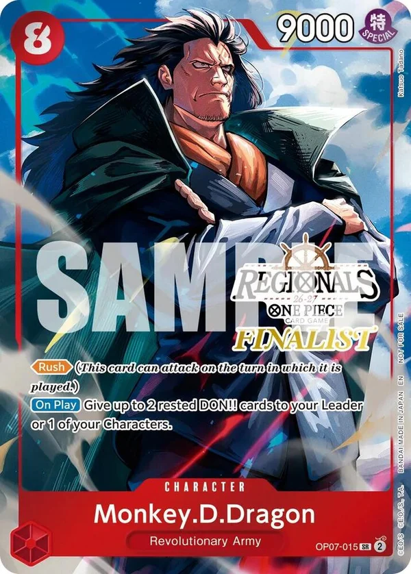 Monkey.D.Dragon, One Piece Promotion Cards OP07-015