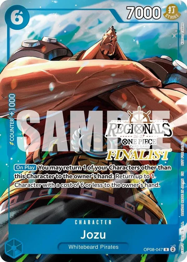 Jozu, One Piece Promotion Cards OP08-047