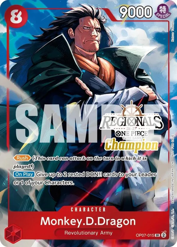 Monkey.D.Dragon, One Piece Promotion Cards OP07-015