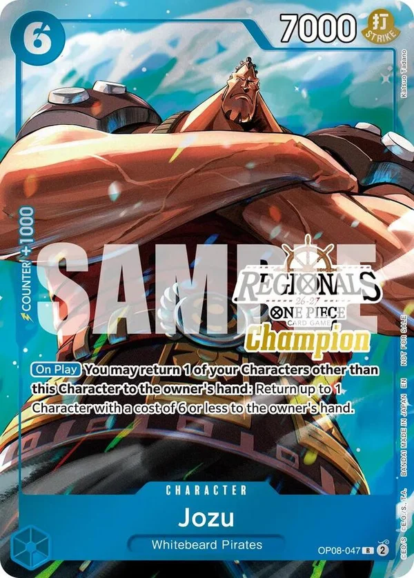 Jozu, One Piece Promotion Cards OP08-047