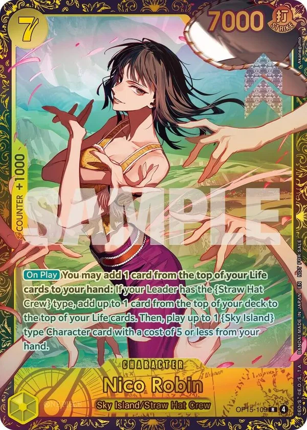 Nico Robin, One Piece Promotion Cards OP15-109