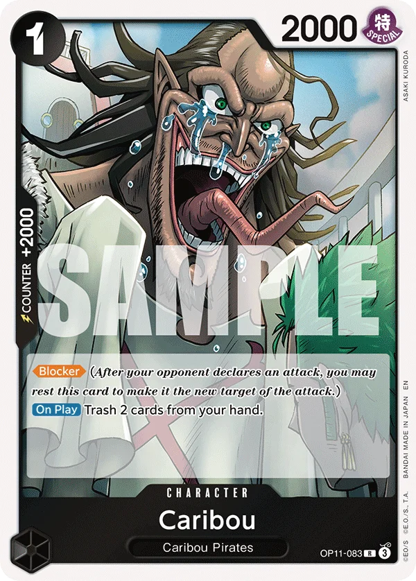 Caribou, One Piece Promotion Cards OP11-083