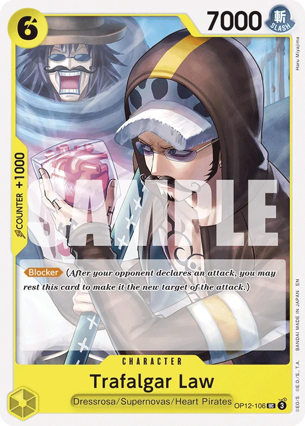 Trafalgar Law, One Piece Promotion Cards OP12-106