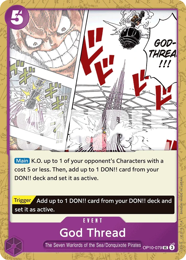 God Thread, One Piece Promotion Cards OP10-079