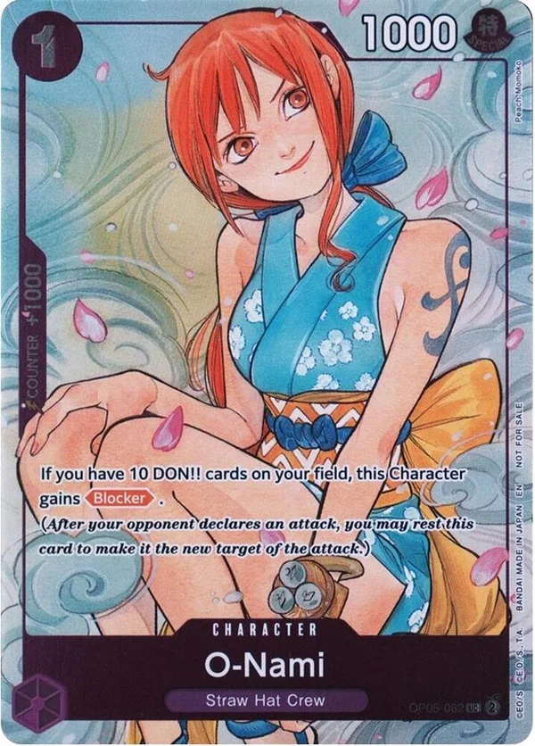 O-Nami, One Piece Promotion Cards OP05-062