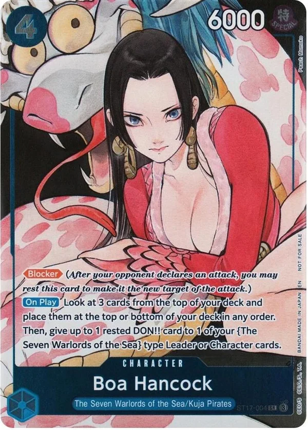 Boa Hancock, One Piece Promotion Cards ST17-004