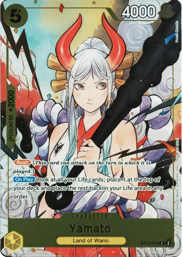 Yamato, One Piece Promotion Cards ST13-016