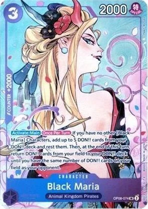 Black Maria, One Piece Promotion Cards OP08-074