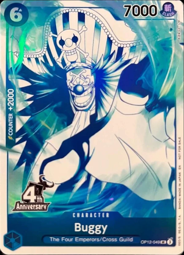Buggy, One Piece Promotion Cards OP12-049