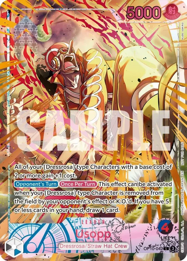 Usopp, One Piece Promotion Cards OP10-042