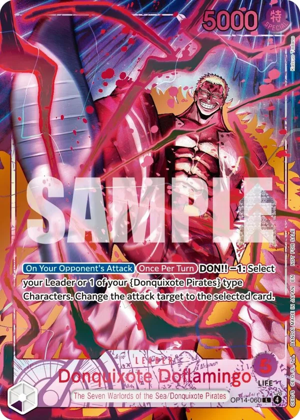 Donquixote Doflamingo, One Piece Promotion Cards OP14-060