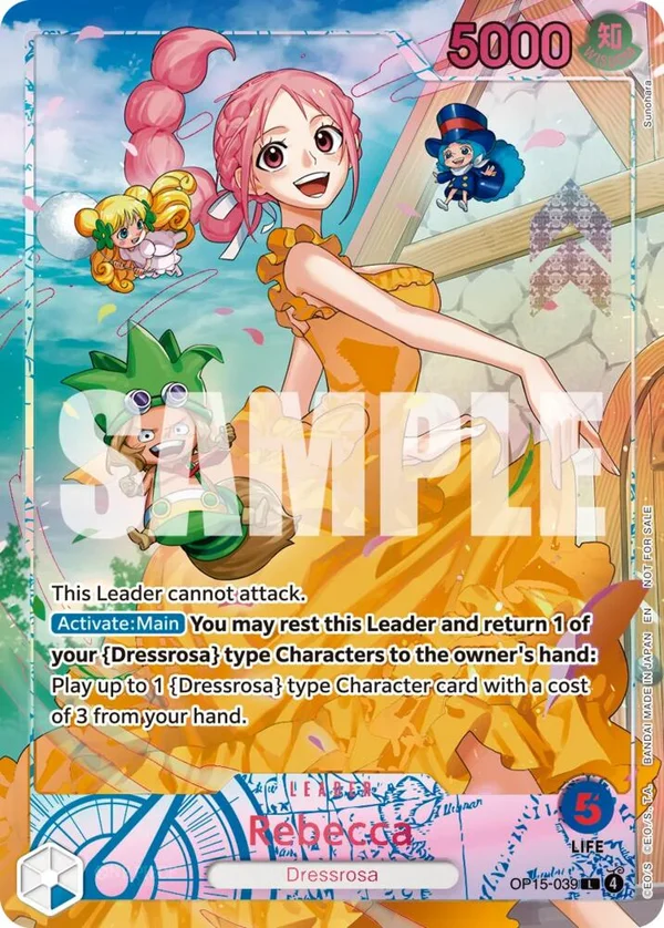 Rebecca, One Piece Promotion Cards OP15-039