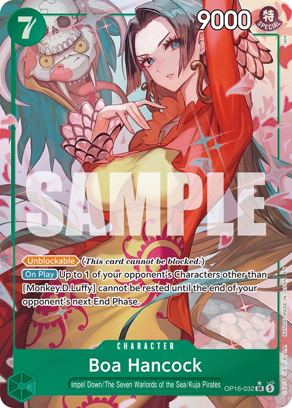 Boa Hancock, One Piece Promotion Cards OP16-032