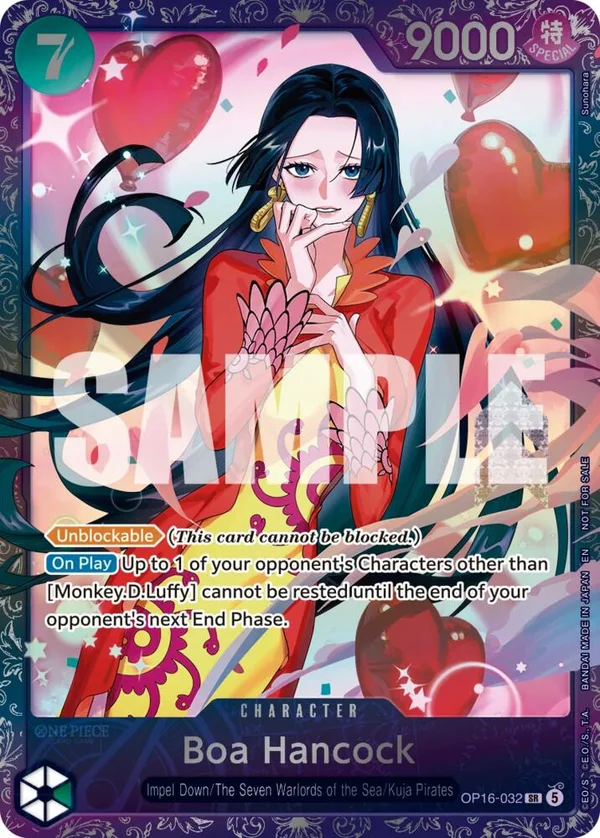 Boa Hancock, One Piece Promotion Cards OP16-032