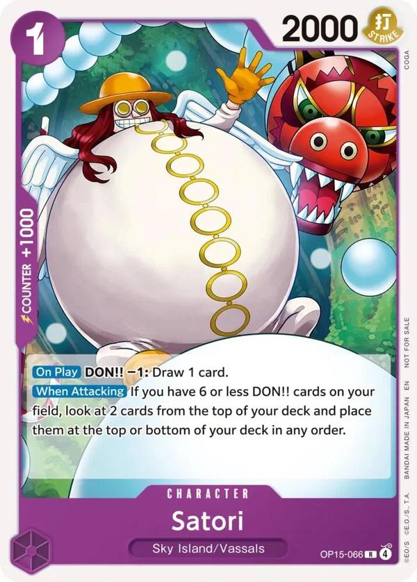 Satori, One Piece Promotion Cards OP15-066