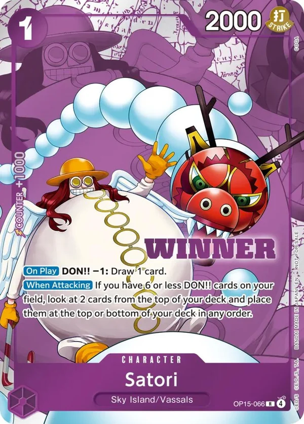 Satori, One Piece Promotion Cards OP15-066
