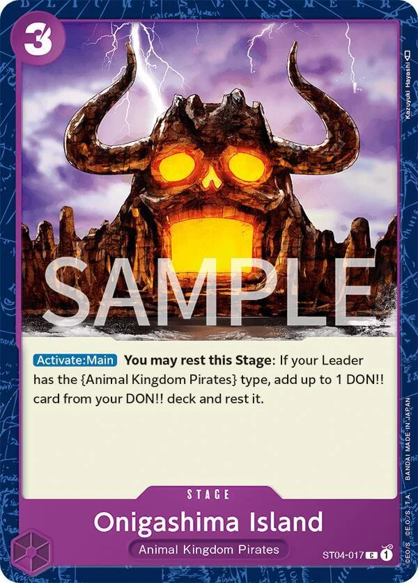 Onigashima Island, Revision Pack Cards ST04-017