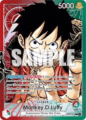 Monkey.D.Luffy, Romance Dawn OP01-003