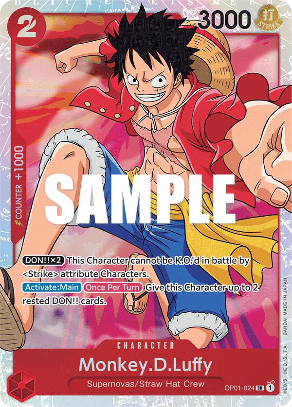 Monkey.D.Luffy, Romance Dawn OP01-024