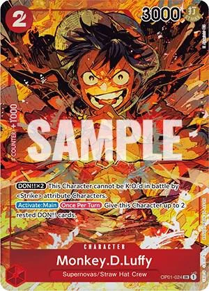 Monkey.D.Luffy, Romance Dawn OP01-024