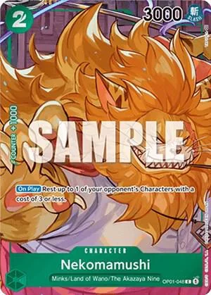 Nekomamushi, Romance Dawn OP01-048