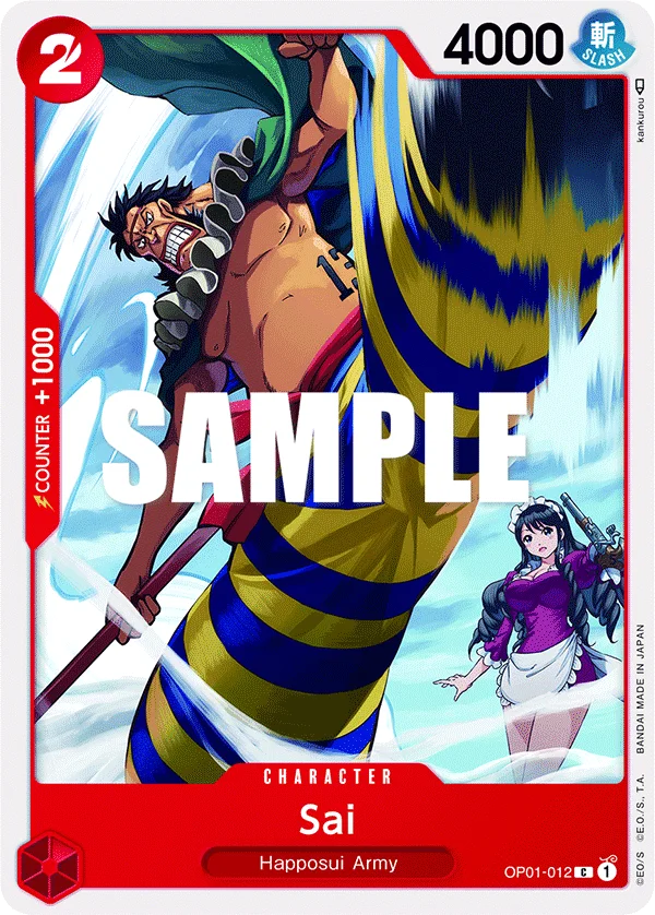 Sai, Romance Dawn OP01-012