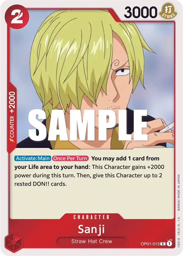Sanji, Romance Dawn OP01-013