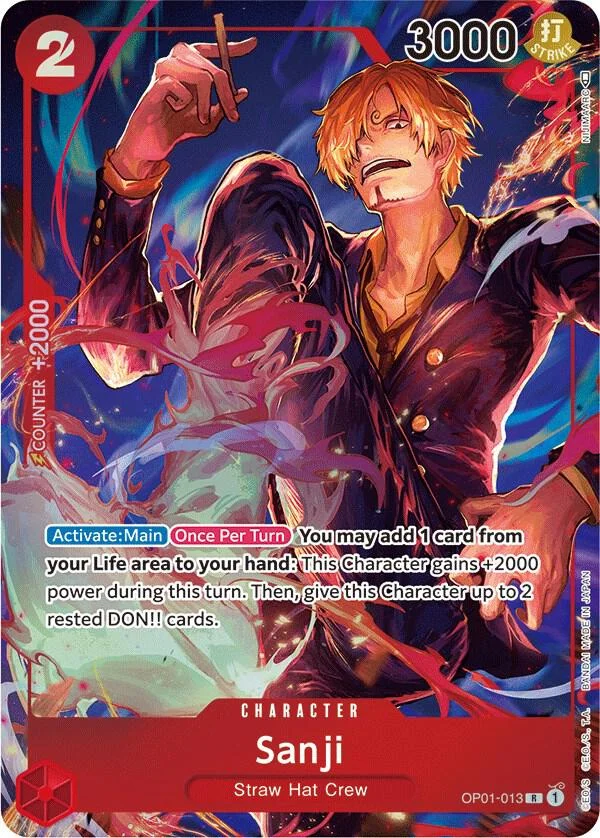 Sanji, Romance Dawn OP01-013