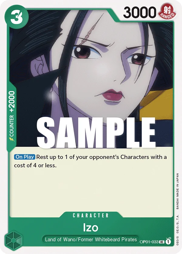 Izo, Romance Dawn OP01-033