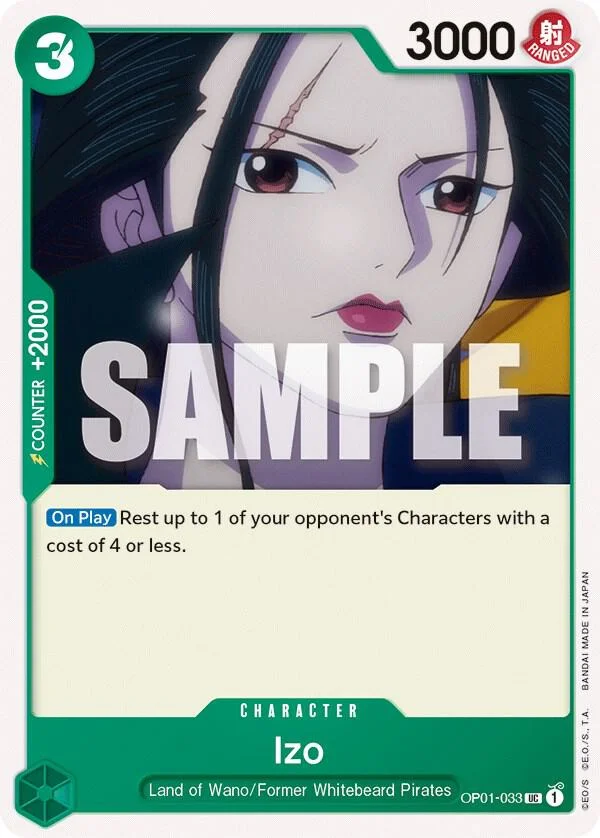 Izo, Romance Dawn OP01-033