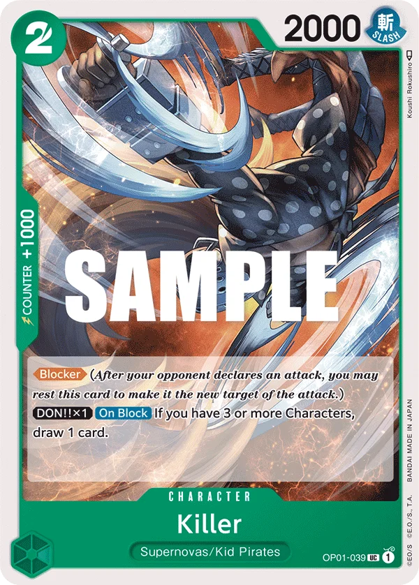 Killer, Romance Dawn OP01-039