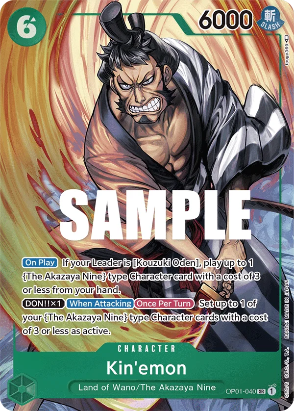 Kin'emon, Romance Dawn OP01-040