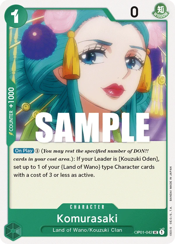 Komurasaki, Romance Dawn OP01-042