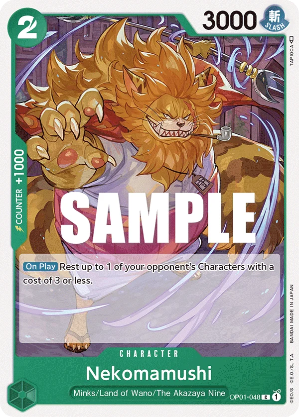 Nekomamushi, Romance Dawn OP01-048