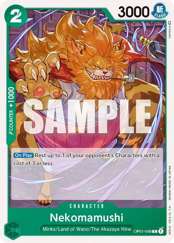 Nekomamushi, Romance Dawn OP01-048